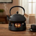 قوری و وارمر چدن یونیک کد 6021 و 6025