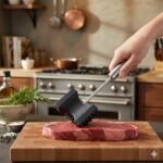 بیفتک کوب مربع دسته استیل یونیک کد 1124 - Image 2