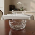 کاسه کریستال تراش دار پاشاباغچه ترک