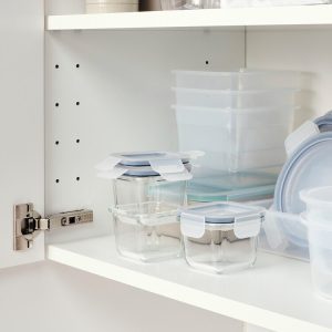 ست ظرف درب دار مربع ایکیا +IKEA-365