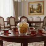 قندان سه خط طلا خارجی - Image 4