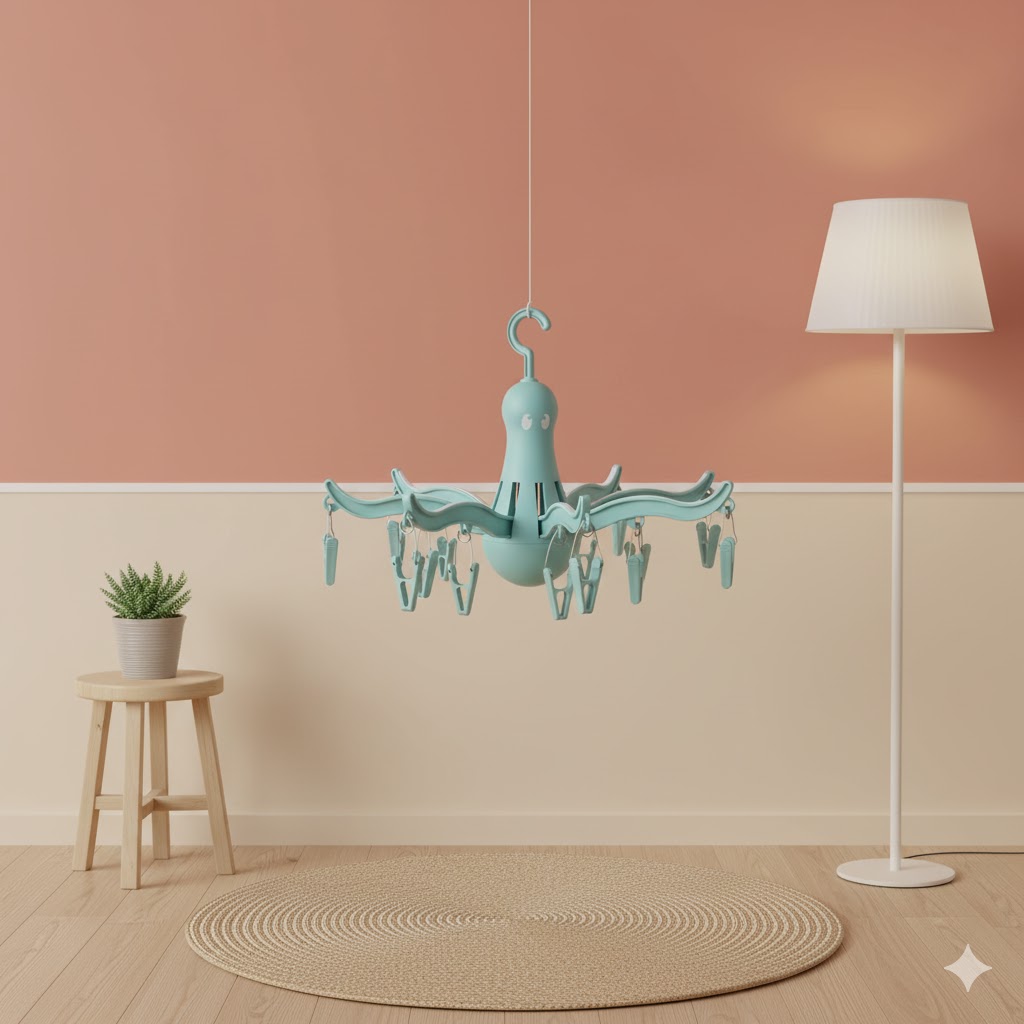 unnamed (29) خشک کن آویزدار 16 گیره ایکیا IKEA-PRESSA - Image 1