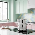 کتری و قوری استیل 5 لیتر یونیک 7274