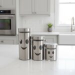 سرویس بانکه 3 سایز استیل آدمکی ایوو