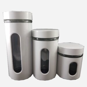 سرویس بانکه 3 سایز استیل پنجره دار ایوو 1 20 2