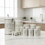 سرویس آشپزخانه 15 پارچه مدل کرم کاکتوس یونیک 9027 - Image 2