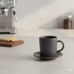 فنجان و نعلبکی اسپرسو ایکیا IKEA-DINERA