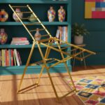 بند رخت آلومینیوم دو بال طلایی نیوهوم مدل 1015G - Image 5