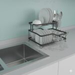 جاظرفی دو طبقه آلومینیوم مشکی یونیک کد 2652 - Image 4