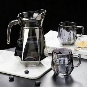 پارچ و لیوان پیرکس مدل کروم کد 5170-7