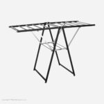 بند رخت آلومینیوم دو بال نقره ای مشکی نیوهوم مدل 1015SB - Image 2