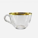 فنجان بیسیک مکس لب طلا V-96 - Image 5