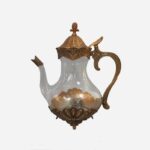 قوری تک بزرگ آنتیک خارجی یونیک کد 1341 - Image 3