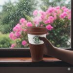 ماگ سرامیکی سیلیکونی مدل استارباکس STAR BUCKS - Image 2