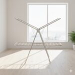 بند رخت چهار بال استیل نیوهوم مدل 1002