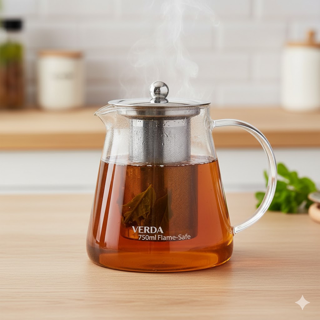 unnamed (2) قوری 750 میلی لیتری شعله مستقیم وردا VERDA - Image 1