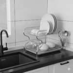 جاظرفی دو طبقه استیل شانلی shanli - Image 3