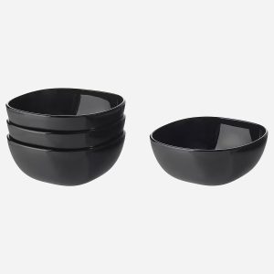 کاسه آرکوپال مشکی سایز 14 ایکیا IKEA-BACKIG (تکی)
