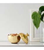 قندان طلایی مدل انار ایکیا IKEA-AROMATISK