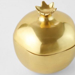 قندان طلایی مدل انار ایکیا IKEA-AROMATISK