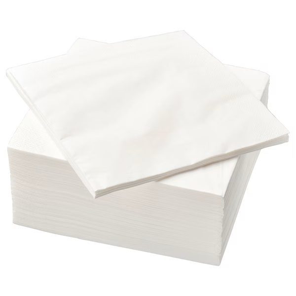 بسته دستمال کاغذی 50 عددی سفید ایکیا IKEA-FANTASTISK