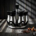 ست جا ادویه 6 پارچه پارس بلور مدل گردان پرنس کد 1004