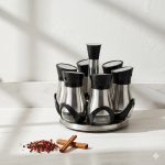 ست جا ادویه 6 پارچه پارس بلور مدل گردان پرنس کد 1004 - Image 2