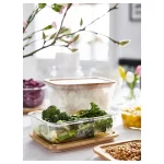 درب ظرف نگهدارنده بامبو 21*15 ایکیا IKEA-Kentsoylu