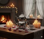 کتری و قوری استیل دسته نقره ای 2.5 لیتر لوله دار یونیک 7266 - Image 3