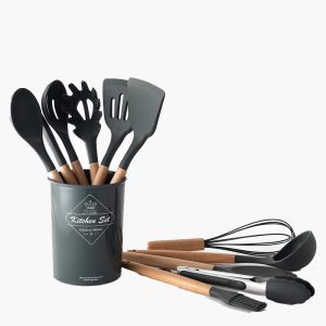 صفحه نخست 46 سرویس کفگیر و ملاقه 12 پارچه پرنس هوم مدل KITCHEN SET