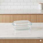 قابلمه مرغ خوری مستطیلی 4/5 لیتری پیرکس کد 465