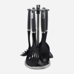 سرویس کفگیر و ملاقه 7پارچه مدل سیلیکونی یونیک کد 1160 - Image 5