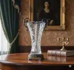 گلدان بزرگ بلور پایه پیوتر یونیک کد 1228