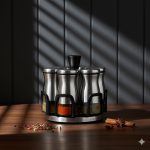 سرویس ادویه 7 پارچه گردان یونیک کد 1799 - Image 2