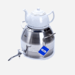 کتری و قوری استیل شیردار 5 لیتر طرح ترک یونیک کد 7293 - Image 3