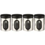 بانکه حبوبات 1 کیلویی پنجره دار استیل نیوهوم - Image 3