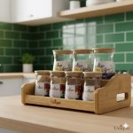 ست 7 پارچه پا سماری درب چوبی یونیک کد 6130