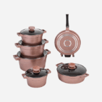 سرویس 12 پارچه رزگلد دیاموند یونیک کد 8515 - Image 3