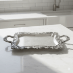 سینی پیوتر متوسط نگین دار یونیک کد 1490 (خارجی ضد زنگ)