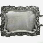 سینی پیوتر متوسط نگین دار یونیک کد 1490 (خارجی ضد زنگ) - Image 2