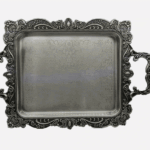 سینی پیوتر بدون نگین کوچک یونیک کد 1608 (خارجی ضد زنگ) - Image 2