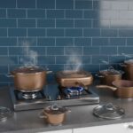 سرویس 15 پارچه رزگلد دیاموند یونیک کد 8525 - Image 2