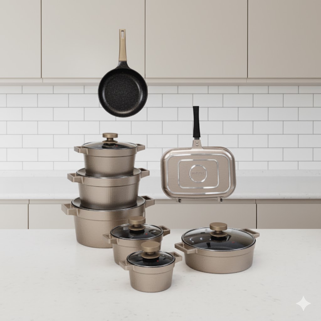 unnamed (33) سرویس 15 پارچه بژ دیاموند یونیک کد 8523 - Image 1