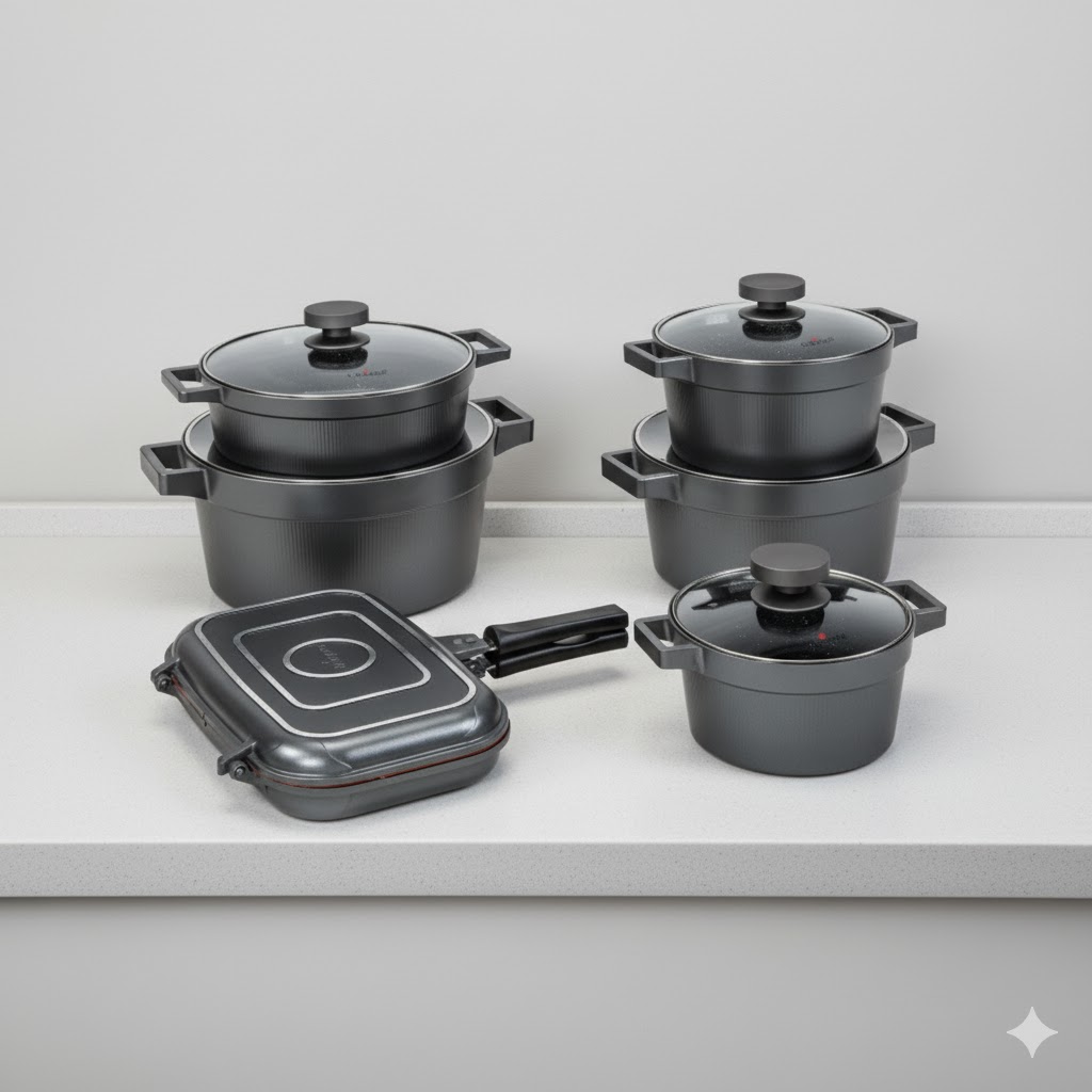 unnamed (39) سرویس 12 پارچه نقره ای دیاموند یونیک کد 8511 - Image 1