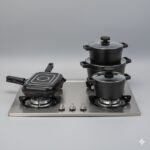 سرویس 12 پارچه مشکی دیاموند یونیک کد 8509 - Image 3