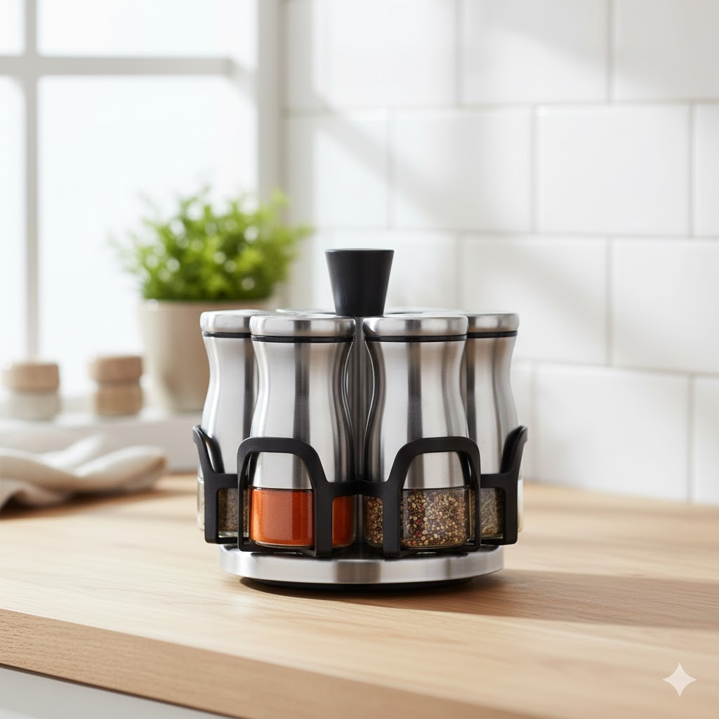 unnamed (7) سرویس ادویه 7 پارچه گردان یونیک کد 1799 - Image 1