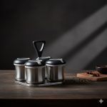 سرویس ادویه 4 پارچه با پایه یونیک کد 1574