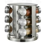 اسپایس ادویه گردان 12 تایی استیل ایستاده گرد پرنس هوم کد 6002 - Image 4