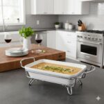 سوفله خوری چینی مستطیل کوچک یونیک کد 8571 - Image 2