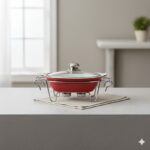 سوفله خوری چینی اج دار مستطیل یونیک کد 8518